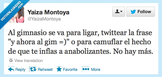 anabolizante,gym,twittear,ligar,gimnasio