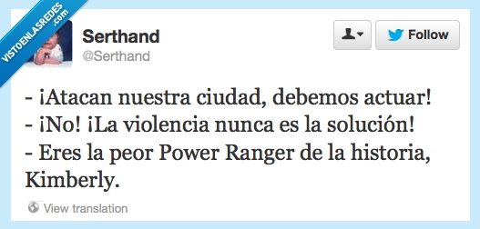 Twitter,Power Ranger,Kimberly,peor,historia