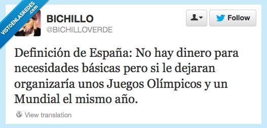 crisis,españa,juegos olimpicos,mundiales,dinero