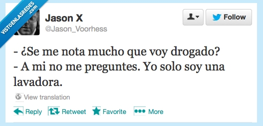 lavadora,hablar,nota,drogado