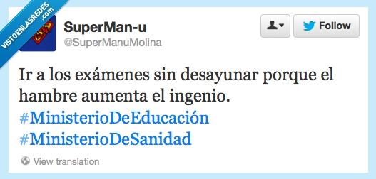 hambre,exámenes,ingenio,ministerio,agudiza