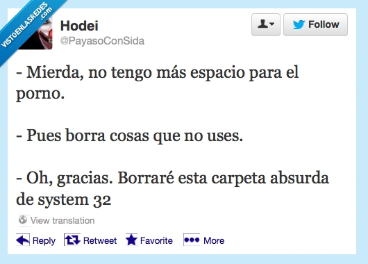 disco duro,carpeta,system32,system 32,espacio,guardar,borrar