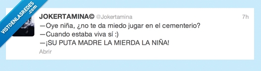 miedo,viva,cementerio,muerta,niña,susto