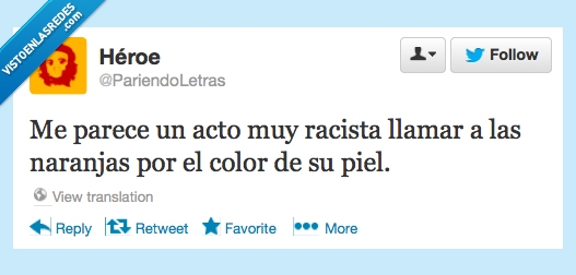 racistas,llamar,piel,color,naranjas