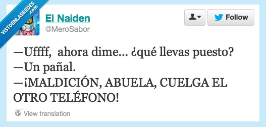 diaper,abuela,puesto,telefono,colgar