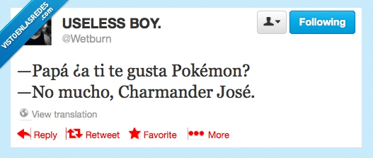 pokemon,hijo,nombre,twitter,wetburn,charmander,gusta