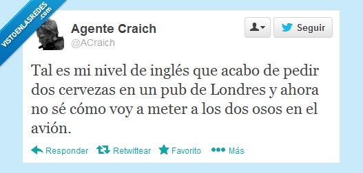 beer,bear,avión,Londres,cerveza,oso,nivel,ingles