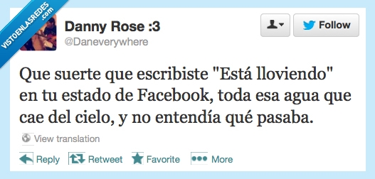 twitter,facebook,lluvia,agua,caer,cielo