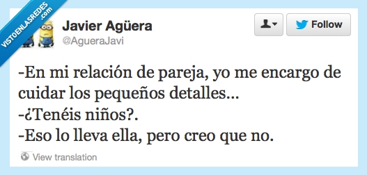 javiAguera,ella,encarga,se,niñis,mitadymitad,vamos