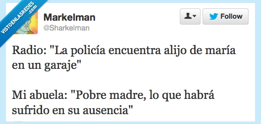 alijo,maría,radio,abuela,pobre madre,hijo,buscar