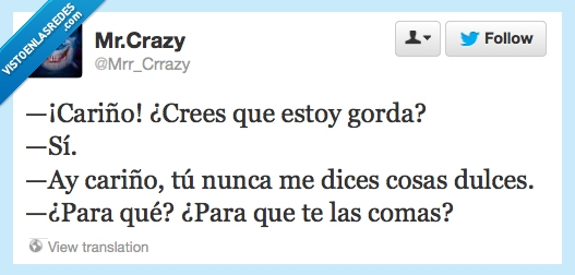 comas,dulce,gorda,cariño