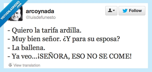 eso no se come,ballena,comer,gorda,Ardilla,deja la grapadora