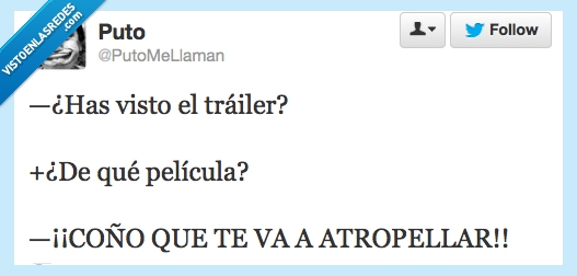 ver,pelicula,atropellar,trailer
