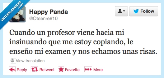 examen,copiar,risas,mal,insinua