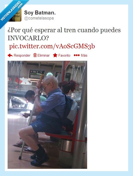 renfe,cetro mistico total,palo,viejo,gandalf,tren,madrid,cercanias