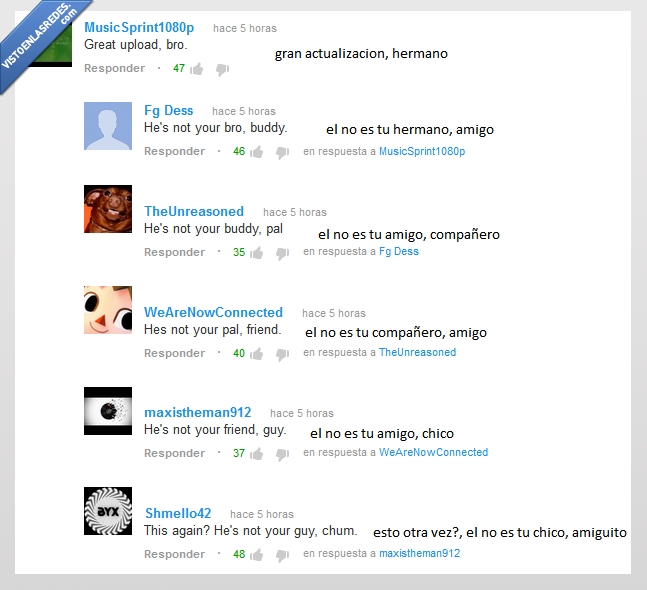 amigo,compañero,actualizacion,youtube