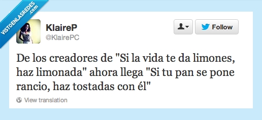 limosnes,vida,limonada,pan,rancio,tostadas