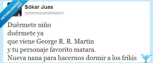 nana,juego de tronos,RR martin