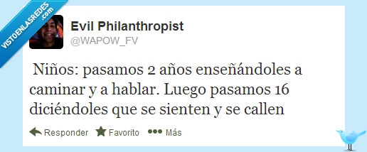 siéntate,cállate,habla,camina,mayor de edad,opresión,niños