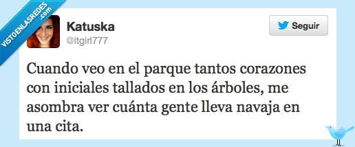 tallar,arboles,navaja,primera cita,corazones