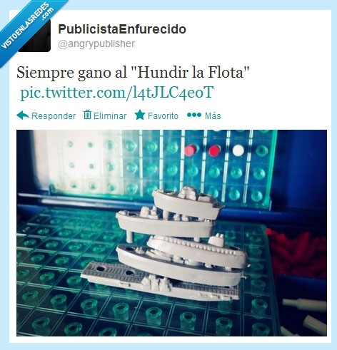 ganar siempre,juego de mesa,hundir la flota,trampa