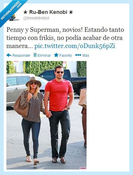 Penny,Superman,Henry Cavill,Kaley Cuoco
