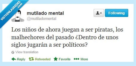 chorizo,robar,político,caribe,pirata,perverso,niños