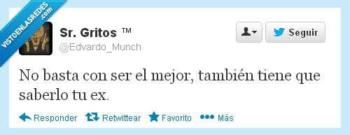 ex,ser el mejor,saberlo