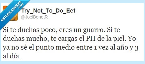 ducha,guarro,punto,medio