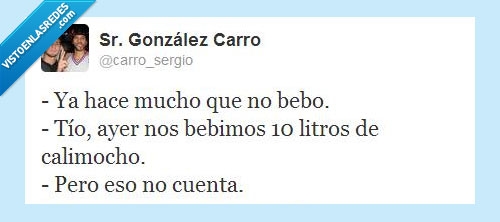 no cuenta,beber,calimocho