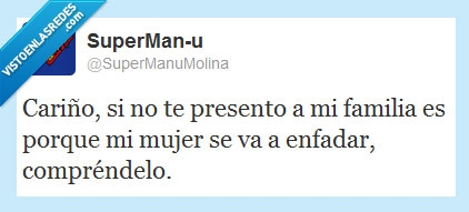 presentar,mujer,amante,familia