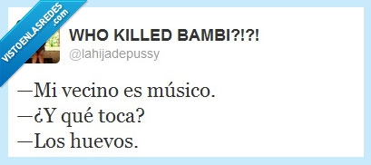 risa,twitter,gracioso,músico,tocar los huevos