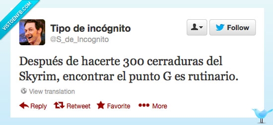 Gamers,Skyrim,punto g