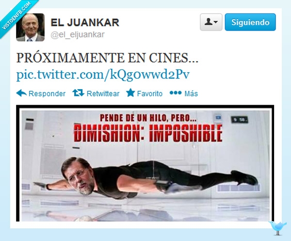 cine,imposible,dimision,Rajoy