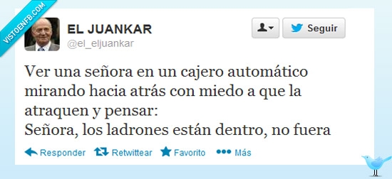 pensar,miedo,atrás,mirar,ladrones,automático,cajero,señora,banco
