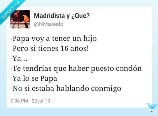 embarazada 16,papa,hijo,condon