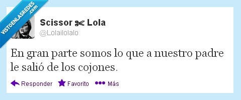 salió,padre,somos,parte