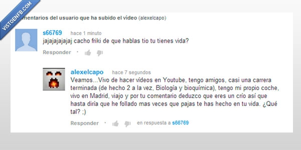 maduro,fail,youtube,zas,win,respuesta