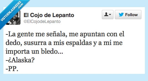 gente,bledo,canción,importa,alaska,pp