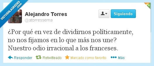 irracional,politica,odio,franceses,Unión,francia