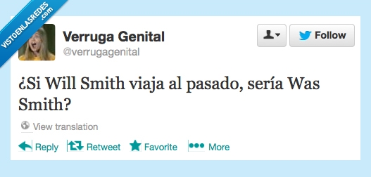 viajar,Will smith,was,pasado,Ingles