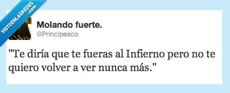 mandar a la mierda,encontrar,infierno