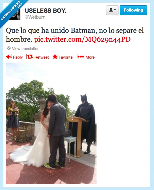 boda,pareja,casar,batman