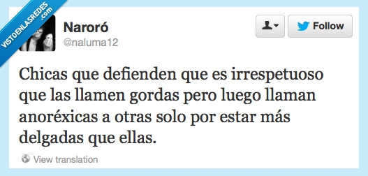 anorexica,ofende,anorexia,gorda,ofensa