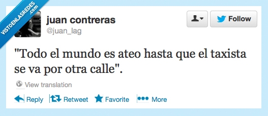 Ateismo,me van a secuestrar :O,oh Dios mio,taxi,taxista,ateo,calle,otra