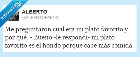 Comida,plato,hondo,comer