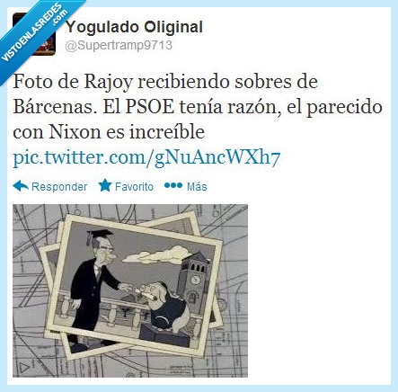Rjoy,Nixon,Barcenas,sobre,los simpson