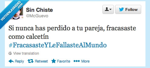 fracaso,perder,pareja,calcetin