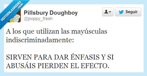 mayusculas,twitter,rage