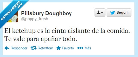 ketchup,cinta,aislante,twitter